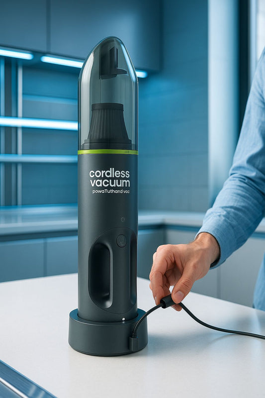 ASPIRADORA DE MANO RECARGABLE